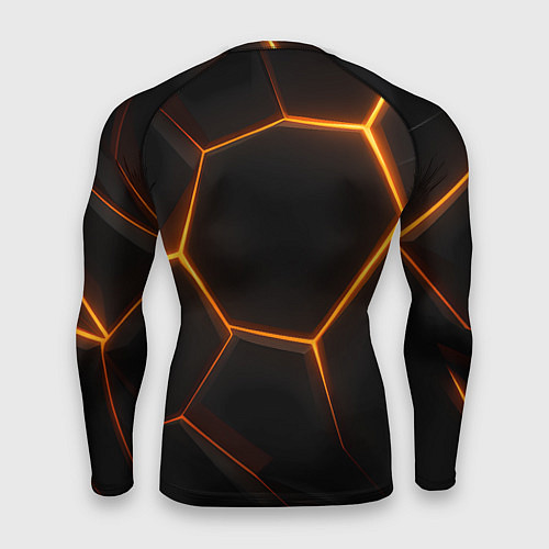 Мужской рашгард Одинокий волк Сашка не нуждается в стае / 3D-принт – фото 2