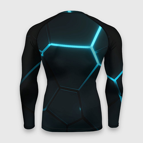 Мужской рашгард Авторитет Саши не обсуждается сто процентов / 3D-принт – фото 2