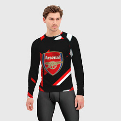 Рашгард мужской Arsenal geometry steel, цвет: 3D-принт — фото 2