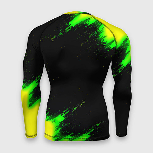 Мужской рашгард Ливерпуль кислотные краски / 3D-принт – фото 2