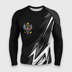 Рашгард мужской Российская империя - спортивный, цвет: 3D-принт