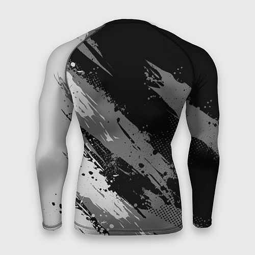 Мужской рашгард Российская империя - монохромный / 3D-принт – фото 2