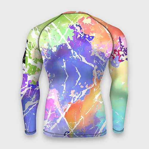 Мужской рашгард Девочка под дождём арт / 3D-принт – фото 2