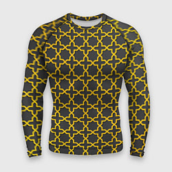 Рашгард мужской Арабский орнамент, цвет: 3D-принт