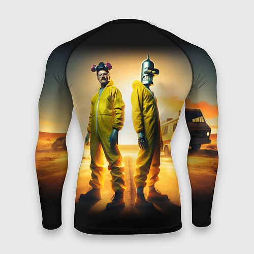 Мужской рашгард Хайзенберг и Бендер пустились во все тяжкие / 3D-принт – фото 2