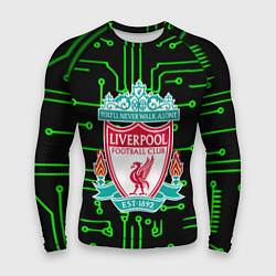 Мужской рашгард Liverpool плата текстура