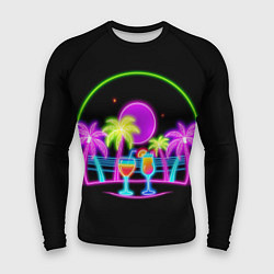 Мужской рашгард Neon tropical