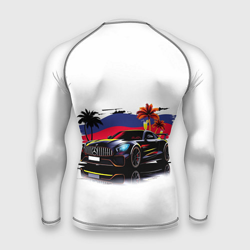 Мужской рашгард Mercedes amg / 3D-принт – фото 2