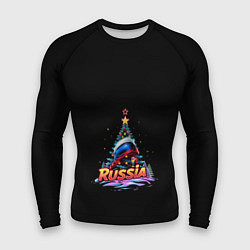 Мужской рашгард Ёлка компания