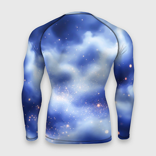 Мужской рашгард 2026 сине-голубая дымка / 3D-принт – фото 2