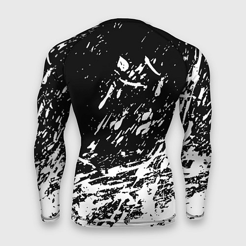 Мужской рашгард Borussia белые краски / 3D-принт – фото 2
