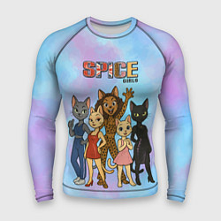 Мужской рашгард Spice girls кошки из 90х