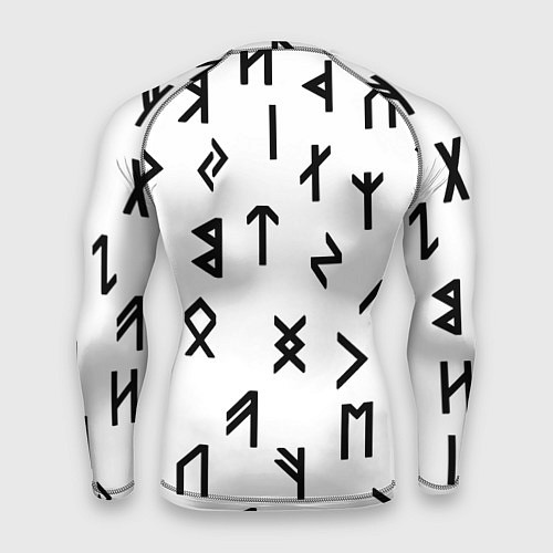 Мужской рашгард Лестер сити символы митстические / 3D-принт – фото 2