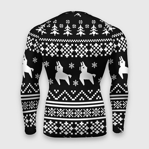 Мужской рашгард Borussia x fortnite pattern / 3D-принт – фото 2