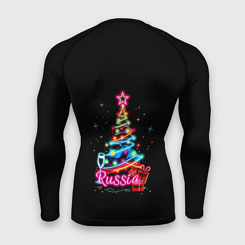 Мужской рашгард Christmas tree gifts / 3D-принт – фото 2