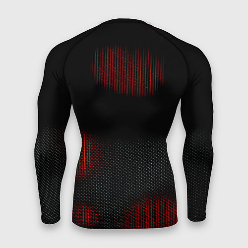 Мужской рашгард Арсенал абстракция штрихи / 3D-принт – фото 2