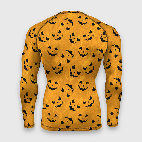 Мужской рашгард Страшно веселый паттерн на Halloween / 3D-принт – фото 2