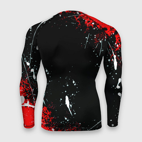 Мужской рашгард Chelsea брызги красок текстура / 3D-принт – фото 2