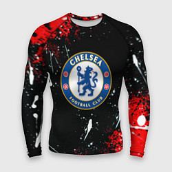 Мужской рашгард Chelsea брызги красок текстура
