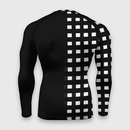 Мужской рашгард Real Madrid клетка / 3D-принт – фото 2