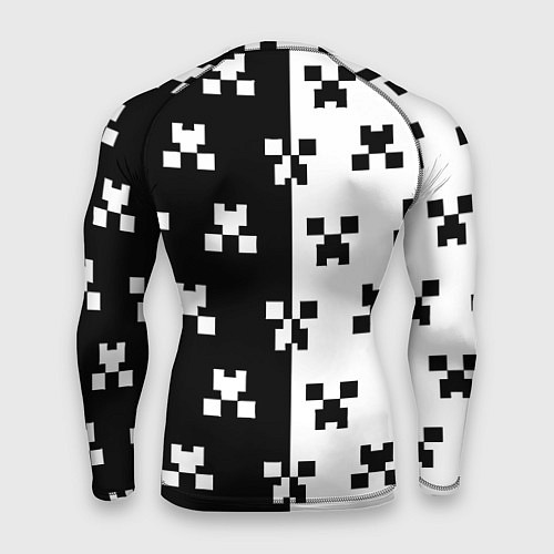 Мужской рашгард Borussia pattern minecraft / 3D-принт – фото 2