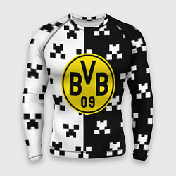 Мужской рашгард Borussia pattern minecraft