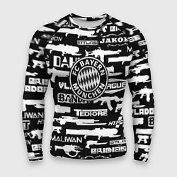 Рашгард мужской ФК Манчестер Юнайтед, цвет: 3D-принт