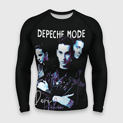 Рашгард мужской Dave Gahan Depeche Mode rose, цвет: 3D-принт