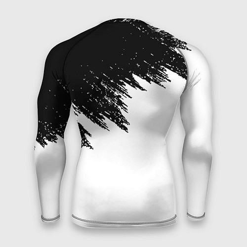 Мужской рашгард Манчестер Юнайтед краски белые / 3D-принт – фото 2