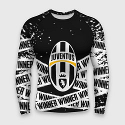Мужской рашгард Juventus подедитель краски