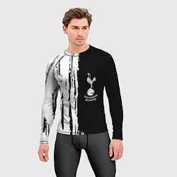 Рашгард мужской Tottenham Hotspur белые краски, цвет: 3D-принт — фото 2