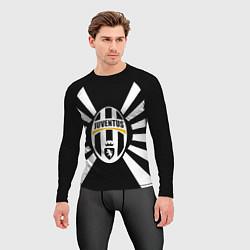 Рашгард мужской Ювентус линии, цвет: 3D-принт — фото 2