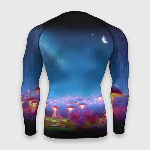 Мужской рашгард Шрек бравый космонавт - неоновое свечение / 3D-принт – фото 2