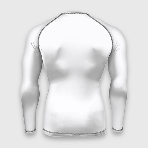 Мужской рашгард Лицо санты / 3D-принт – фото 2