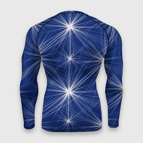 Мужской рашгард Звезды на синем фоне / 3D-принт – фото 2