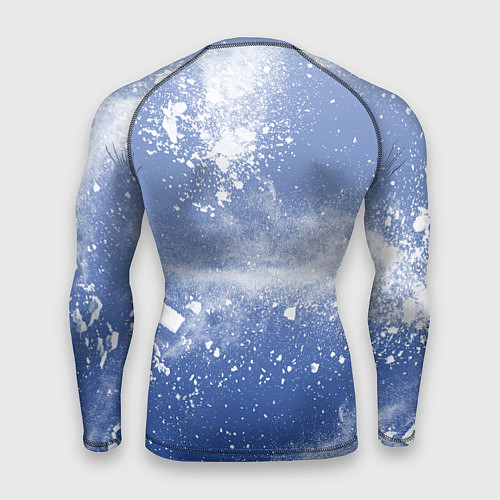 Мужской рашгард Снежки попали в тебя / 3D-принт – фото 2
