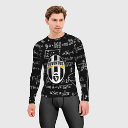 Рашгард мужской Ювентус физика символы, цвет: 3D-принт — фото 2