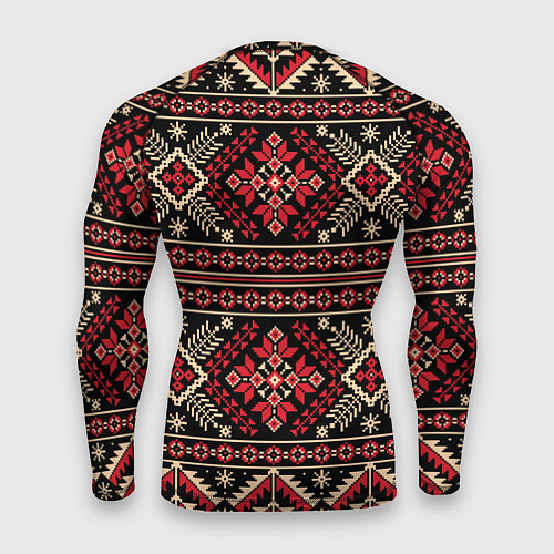 Мужской рашгард Этнический славянский орнамент / 3D-принт – фото 2