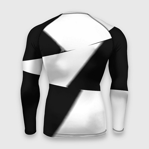 Мужской рашгард Реал Мадрид геометрия полосы / 3D-принт – фото 2