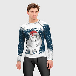 Рашгард мужской Кот Бендер - 2026, цвет: 3D-принт — фото 2