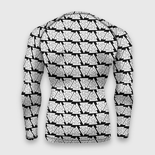 Мужской рашгард Символы валькнут как защитная кольчуга / 3D-принт – фото 2