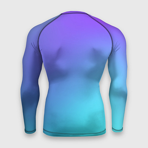 Мужской рашгард Color multi-colored gradient / 3D-принт – фото 2