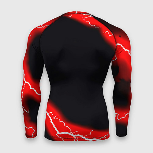 Мужской рашгард Манчестер Юнайтед шторм молнии / 3D-принт – фото 2