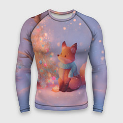 Мужской рашгард Лисичка Новый год