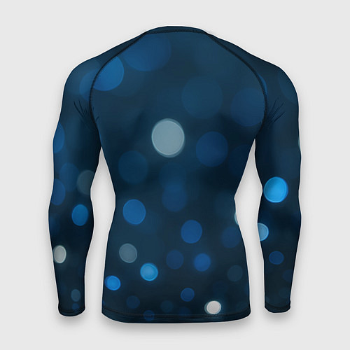 Мужской рашгард Дем Мороз и новогодняя гирлянда / 3D-принт – фото 2