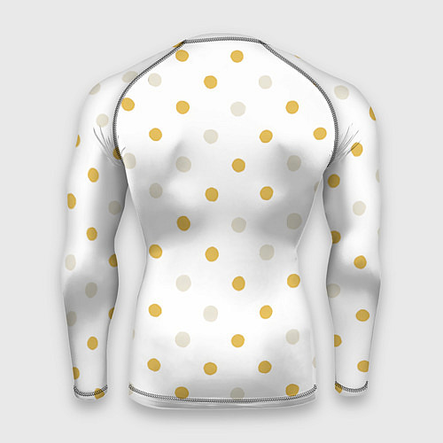 Мужской рашгард Якутская лошадь празднует Новый год / 3D-принт – фото 2