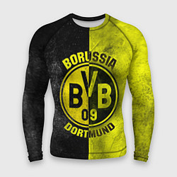 Рашгард мужской Borussia Dortmund, цвет: 3D-принт