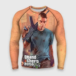 Рашгард мужской GTA 5: Gangsta, цвет: 3D-принт