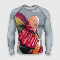 Рашгард мужской One Punch Man Fist, цвет: 3D-принт