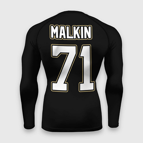 Мужской рашгард Pittsburgh Penguins: Malkin / 3D-принт – фото 2